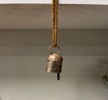 Load image into Gallery viewer, Tin Brass Bell Christmas Ornament
