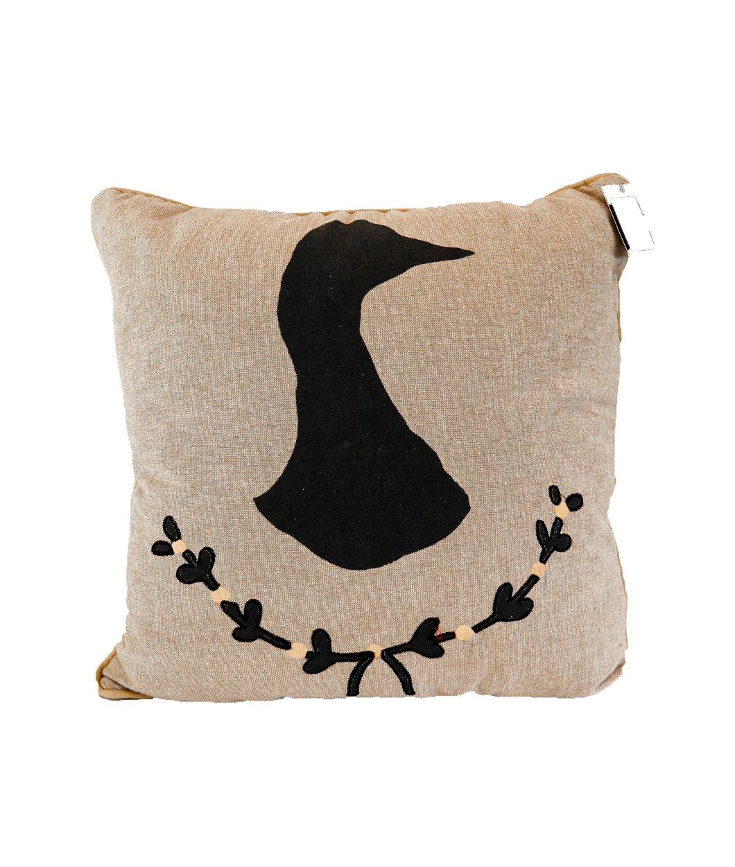 Duck Stencil Pillow