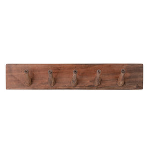 Reclaimed Wood Pin Wall Hook